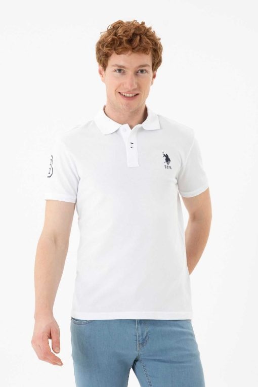 تیشرت سفید مردانه برند U.S. Polo Assn. کد 1724517769