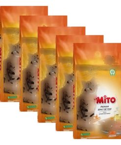 5عدد 1کیلو گربه x با مرغ بالغ برند Mito کد 1724889736