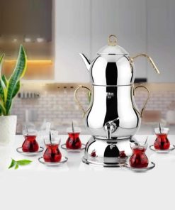 چای ساز سماور برقی فولادی 4lt دستبند برند Lines کد 1724913752