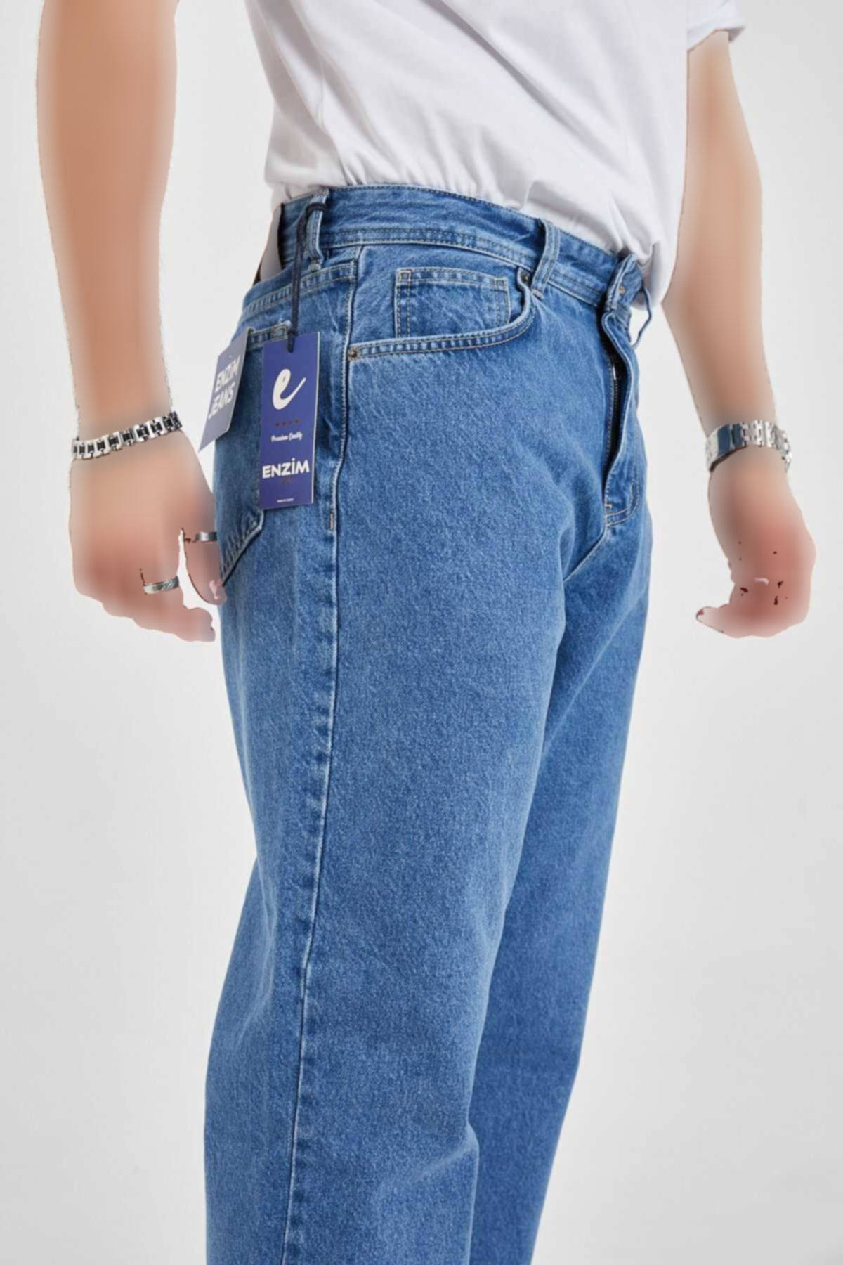 شلوار جین بگی مردانه برند ENZİM JEANS کد 1724151276