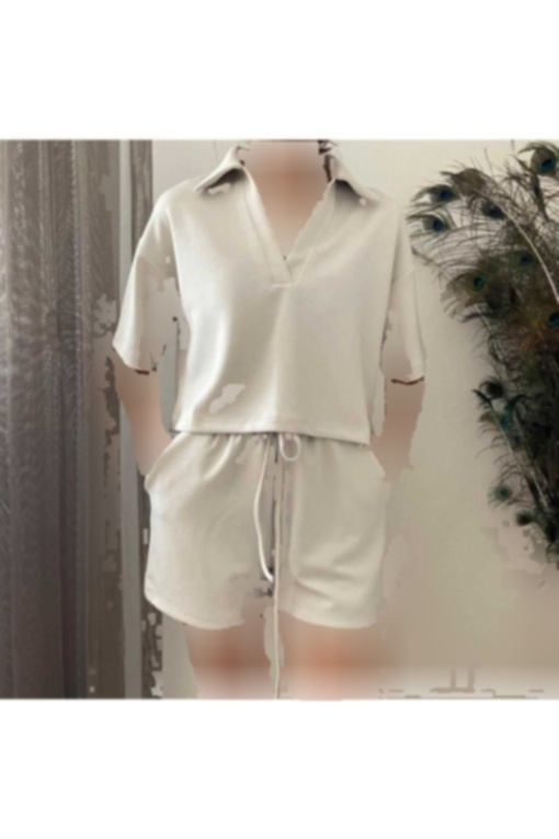 ست پارچه مودال یقه سه دکمه بژ برند Butik کد 1722614345