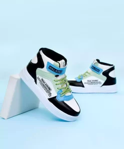 کفش اسپرت اسنیکر بچه گانه کشی بند دار هوا برند AYN-Shoes کد 1727678146