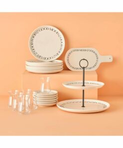 سرویس ست چینی 22تکه سفید برند Bella Maison کد 1726733152