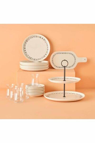 سرویس ست چینی 22تکه سفید برند Bella Maison کد 1726733152