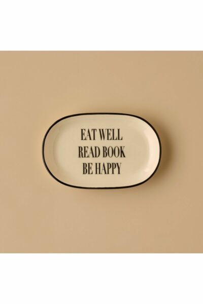 بشقاب قایقی 5cm) بزرگ مشکی کتاب ها برند Bella Maison کد 1726733429