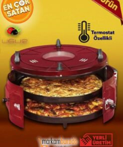 گرد سینی لعابی اجاق گاز طبل بدون ترموستات ها کفش بیرونی برند Markam Burada کد 1727271513