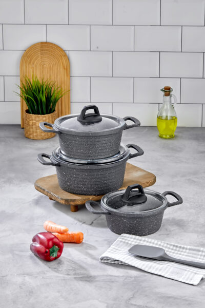 ست قابلمه گرانیت 6تکه ریخته برند Esta کد 1726498566