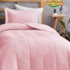 ست روتختی تک نفره کامل پودر 100پنبه برند Evlen Home Collection کد 1727187712