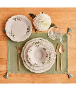 سرویس غذاخوری 6نفره 24تکه سبز برند Bella Maison کد 1726733059