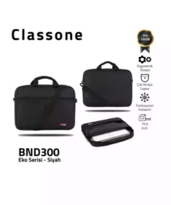 کبف سیاه کیف دستی نوت بوک لپ تاپ 60 سری برند Classone کد 1727687036