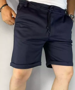 شلوارک متناسب راحت مردانه برند EXSPORT کد 1726302146