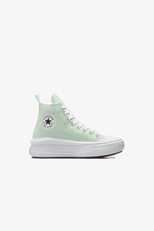 کفش اسپرت اسنیکر all star بچه گانه پلتفرم سبز برند Converse کد 1725615568