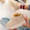 ساده مویی کوچک کف جیر داخل نیمه بژ پوتین زنانه برند meyra'nın ayakkabıları کد 1727515789