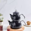 ست کتری لعابی کریستال مشکی برند Karaca کد 1729419376
