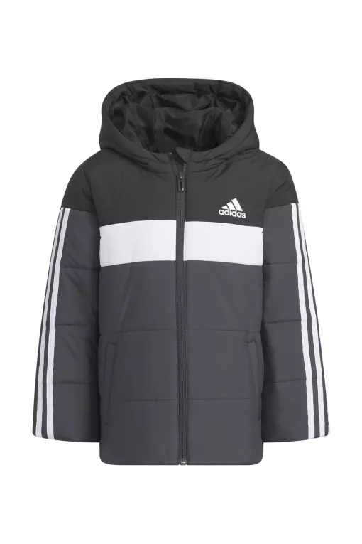 کاپشن ساده آستین بلند پسرانه پد اولین زیپدار مشکی برند adidas کد 1728376874