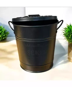 سطل فلزی 17cm برند decovien کد 1729412658