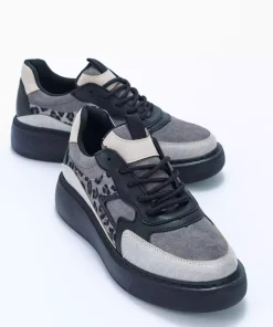 کفش اسپرت یخی- مشکی زنانه aere برند luvishoes کد 1728224791