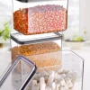 ظرف مواد غذایی نگه داری مستطیلی شفاف 3عدد درب‎دار 75lt & مهر و موم شده، برند Nandy Home کد 1729501705
