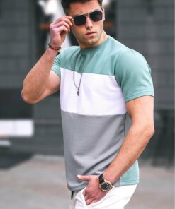 سبز نعنایی رنگ تیشرت مردانه برند Madmext کد 1729926281