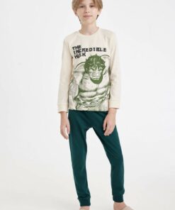 لباس راحتی پایین بالا آستین بلند پسرانه برند Defacto کد 1728742389