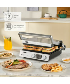 دستگاه تست توری حرفه ای نچسب نمیسوزد دیجیتالی با تایمر برند Karaca کد 1729381285