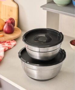 ظرف نگهداری فولادی مشکی برند Karaca کد 1729501816