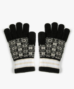 دستکش بافتنی طرح‎دار برند Koton کد 1729390463