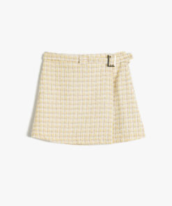 سگک دامن طرح‎دار چهارخونه برند Koton کد 1729492883