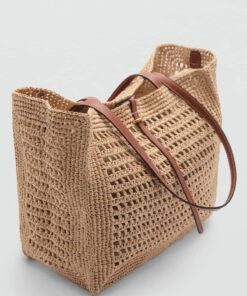 الیاف طبیعی کیف برند MANGO کد 1730051070