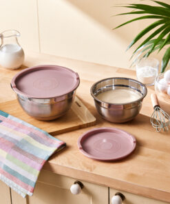 ظرف نگهداری فولادی رز گلد برند Karaca کد 1729501712