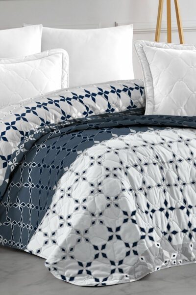 روانداز تخت خواب طرح‎دار ست تک نفره صندلی / مبل راحتی چند کاربردی طرح دوخت 230x155cm برند EVA کد 1727787866