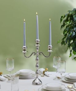 شمعدان نقره ای آرلن 38x29cm برند Karaca کد 1729696718