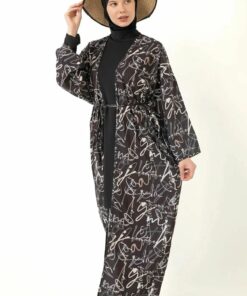 مایو اسلامی پوشیده کامل پارچه لایکرا برند medipek کد 1728833249