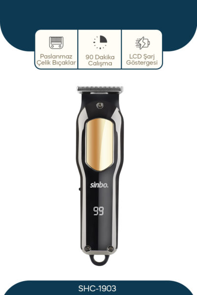 دستگاه برش سر/مو شارژ امکان پذیر است برند Sinbo کد 1729393693