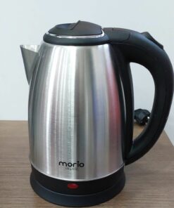 کتری برقی فولادی ضد زنگ نقره ای برند Morio کد 1728491518