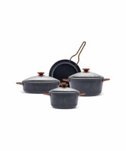 ست قابلمه 7تکه رز گلد برند Karaca کد 1729912040