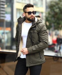 کاپشن زمستانی مردانه برند DOXGER کد 1728147504