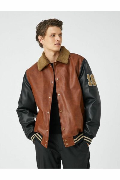 کت به صورت چرم مردانه برند Koton کد 1729156826