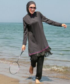 مایو اسلامی پوشیده کامل مشکی برند Marina کد 1729469848