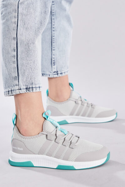 کفش اسپرت سبز طوسی برند Tonny Black کد 1729932928