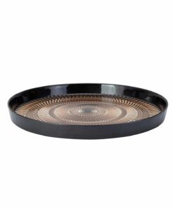 سینی شیشه ای مسی رنگ 32cm برند Karaca کد 1729902669