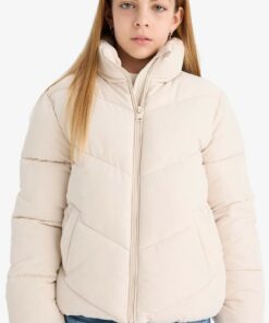 کاپشن آستردار پفدار پلار ضد آب دخترانه برند Defacto کد 1729505611