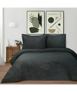 ست روتختی دو نفره خانه مخملی نفتی برند Karaca کد 1729931534