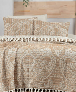 ست روتختی پنبه ای تک نفره شتری برند Sarev کد 1727788916