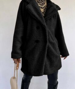 مخمل کوتاه پالتو زنانه برند buqre کد 1727795861