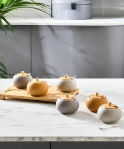 استنددار ظرف ادویه قاشق دار برند Karaca کد 1729412003