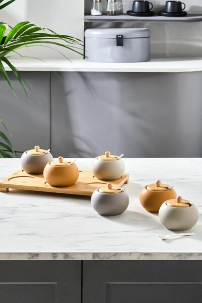 استند‎دار ظرف ادویه قاشق دار برند Karaca کد 1729412003