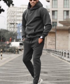 ست لباس راحتی دودی مردانه برند Madmext کد 1730382901