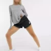 تاپ آستین بلند Nk طوسی تیشرت دویدن زنانه میلر برند Nike کد 1729520369