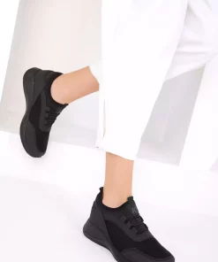 کفش اسپرت اسنیکر سیاه زنانه برند SOHO کد 1729933631